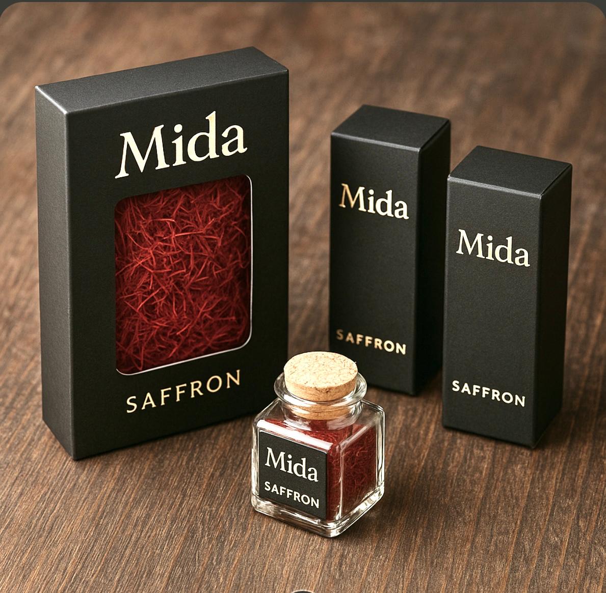 Mida premium saffron package